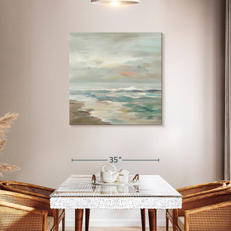 Adeliza Pastel Tide, 36" H x 36" W