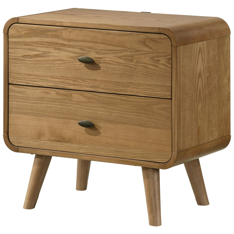 Table de chevet 2 tiroirs