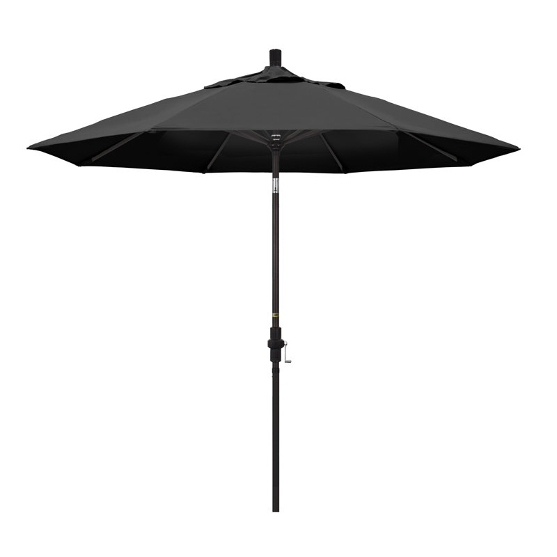 108'' Umbrella, Canvas Black Sunbrella® Canvas