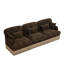 Canapé modulaire en chenille 3 places Deep