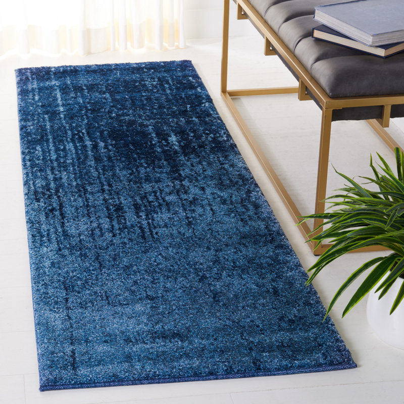 Tapis ombré rétro performance Socorro, Tapis de couloir 2 pi 3 po x 11 pi