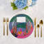 Ornaments Neon Hemstitch 22" Linen/Cotton Napkin