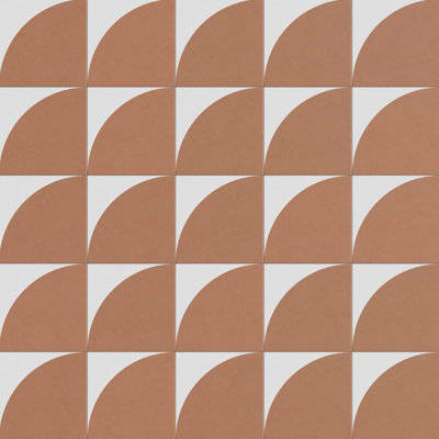 Stacy Garcia Victoria 8" x 8" Porcelain Encaustic Patterned Look Wall & Floor Tile