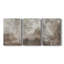 Fresco Collage I - Toile tendue sur mesure avec châssis - 3 pièces-1901013959