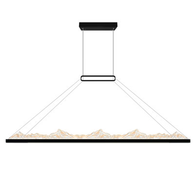 Éclairage de 62 po pour îlot / table de billard à DEL - Couleur sélectionnable (3000 K / 4000 K / 5000 K) - DEL intégrée - Certifié BACL - Idéal pour les îlots de cuisine, les salles à manger ou les salles de jeux