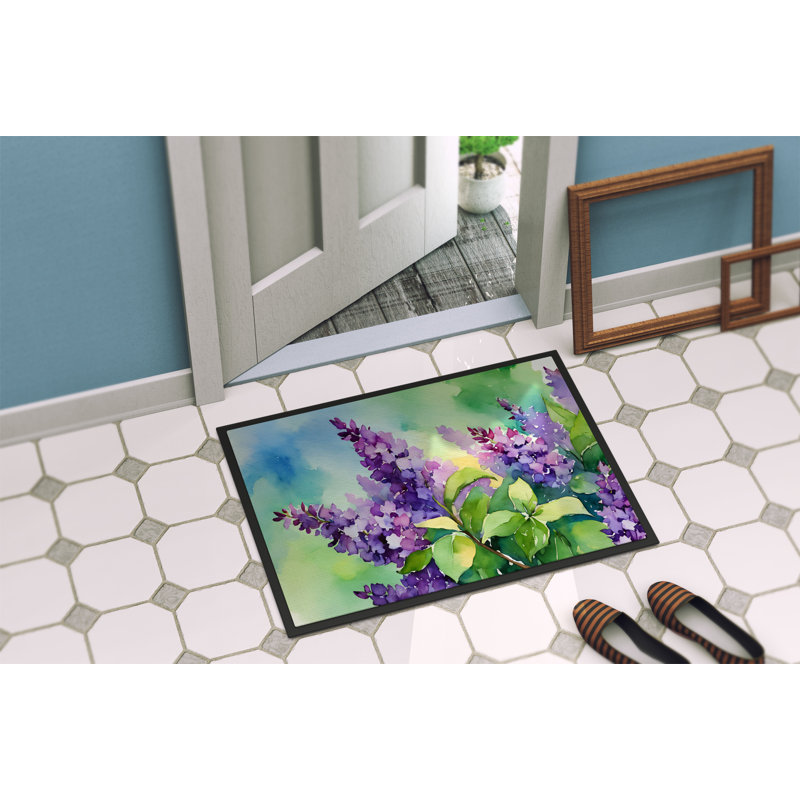 Hughestown Non-Slip Doormat, 24" W x 36" L