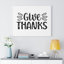 Give Thanks - Wrapped Canvas Print-1631781872