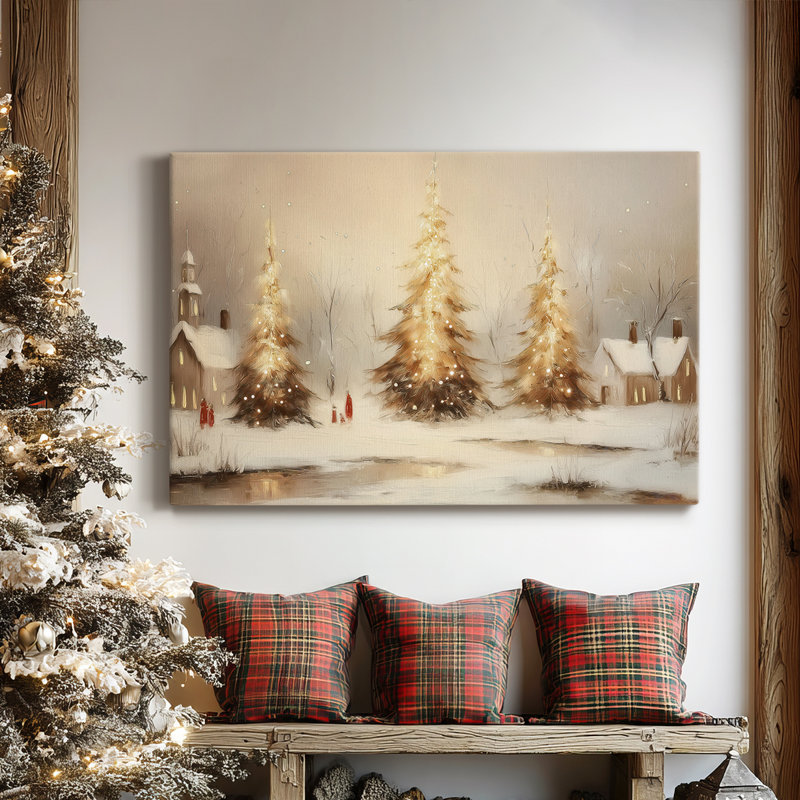 Toile tendue Gilded Dusk at Eve-Premium Gallery, H 12 po x l 18 po
