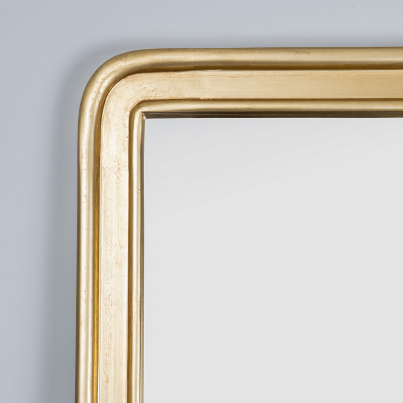 Donow Solid Wood Flat Wall Mirror
