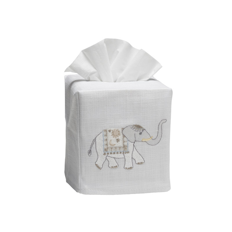 Housse pour boîte à mouchoirs Charmant éléphant