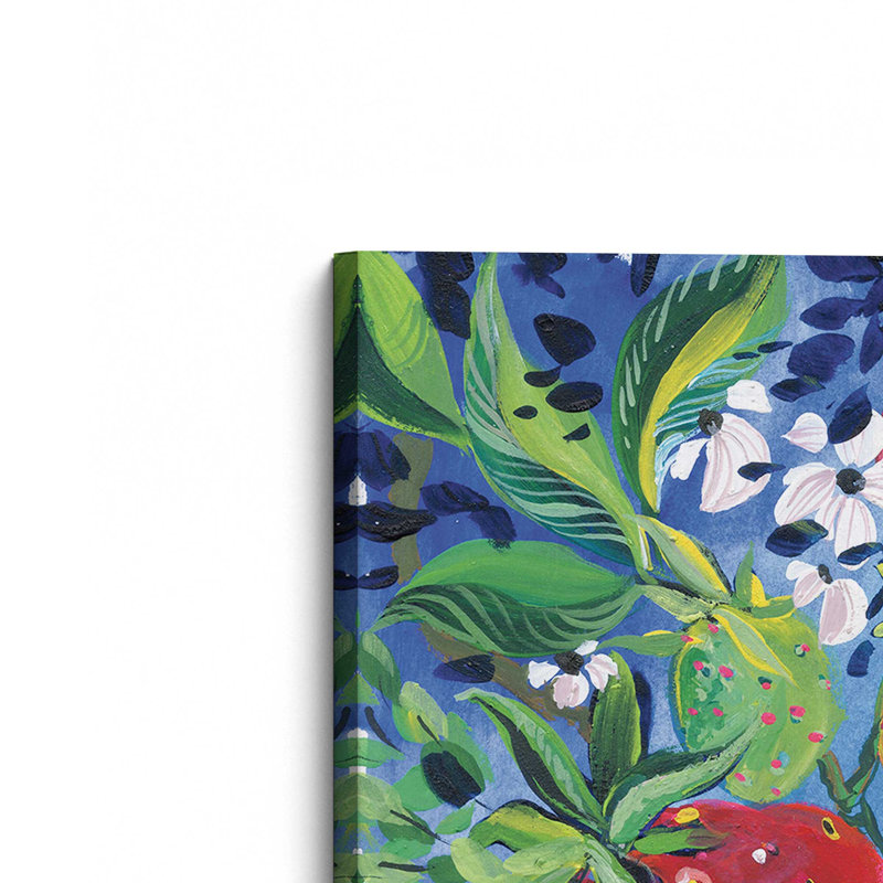 Impression sur toile Ju Juice Strawberries, L 24 po x H 36 po