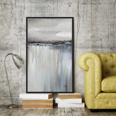 «Paysage I», reproduction d'art sur toile encadrée