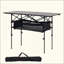 Table de camping pliante en aluminium