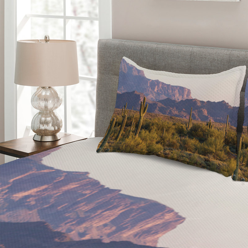 Coastal Polyester Coverlet