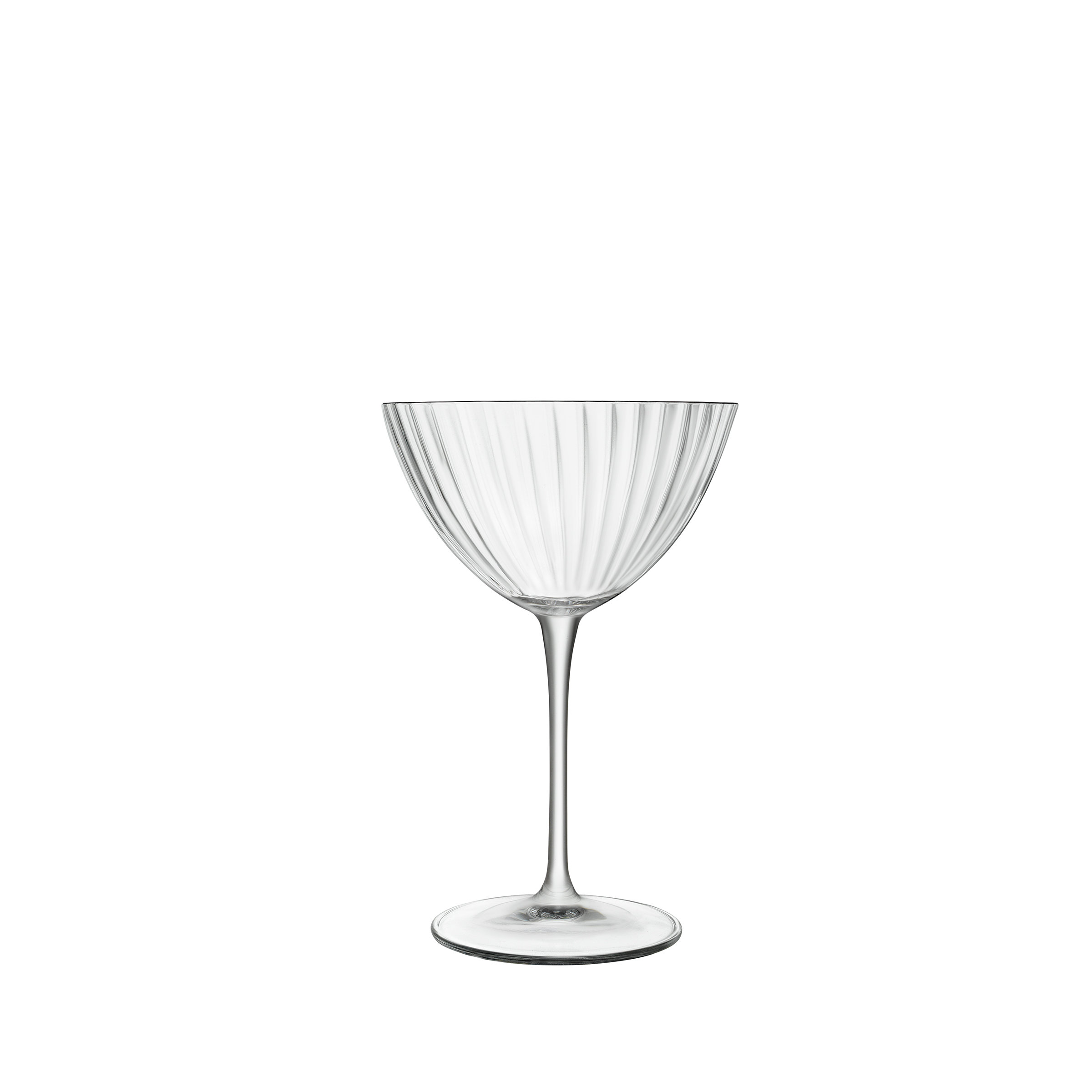 Luigi Bormioli Optica 7.5 oz. Martini Glasses (Set of 4)