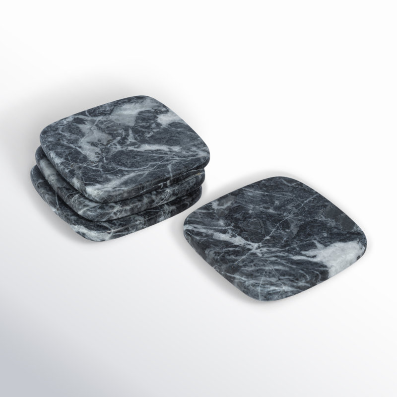 Joss & Main Elphaba Marble Coaster - Thumbnail 2