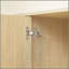 Buffet 63 po à rayures verticales avec rangement Stoarge, forme ondulée, meuble télé, pour chambre à coucher, salon, couloir, l 63 po x P 15,75 po x H 31,5 po.-92751191
