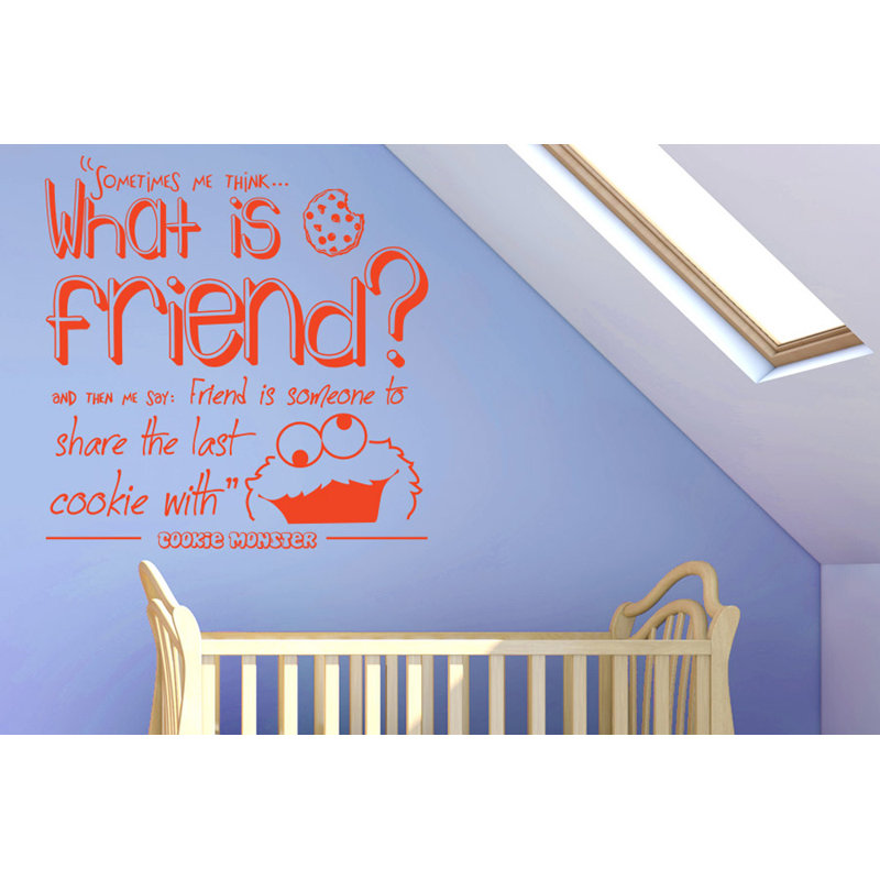 Wall Decal, Orange