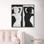 People and Portraits Dance Flow I Silhouettes - impression d'art graphique-61018891-50963117