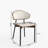 Leather Upholstered Side Dining Chairs Set Metal Frame (Set Of 2)-649414505