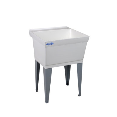 Évier à lessive sur pied 23 po x 23,5 po Utilatub