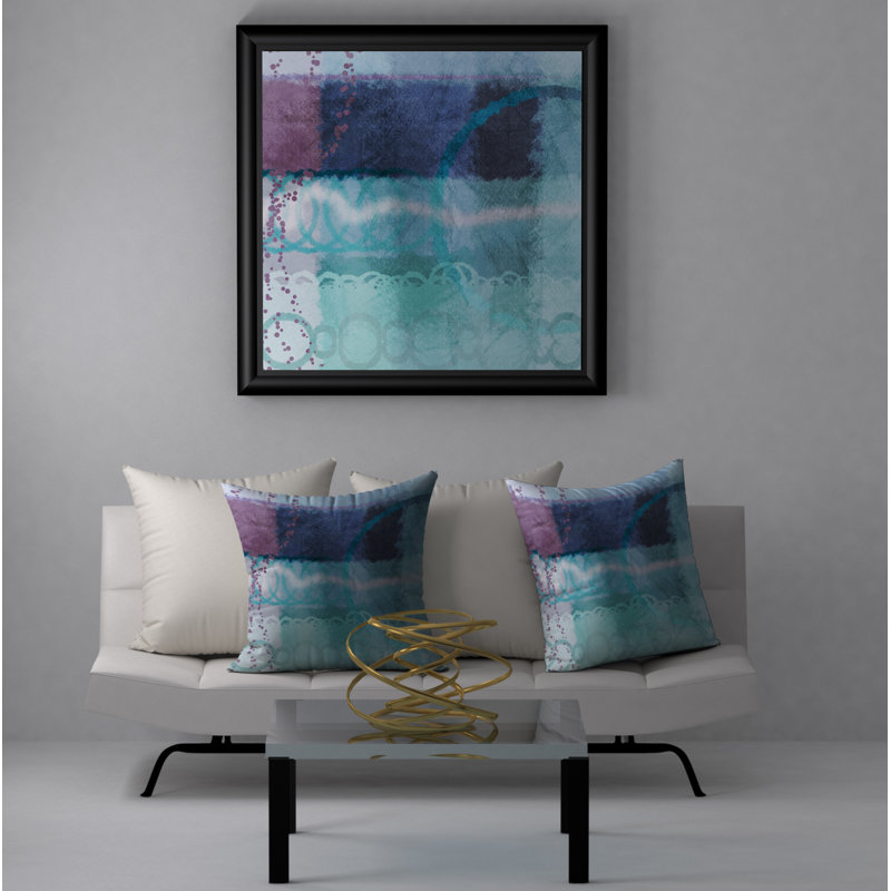Housse de coussin carrée/insert, 20 po X 20 po