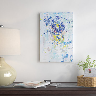 « blue energy », reproduction d’art sur toile tendue