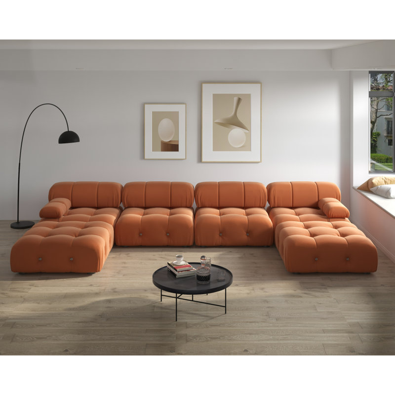 Velours moelleux, Velours orange