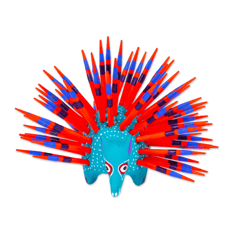 Krustjo mignon Porc-épic Alebrije