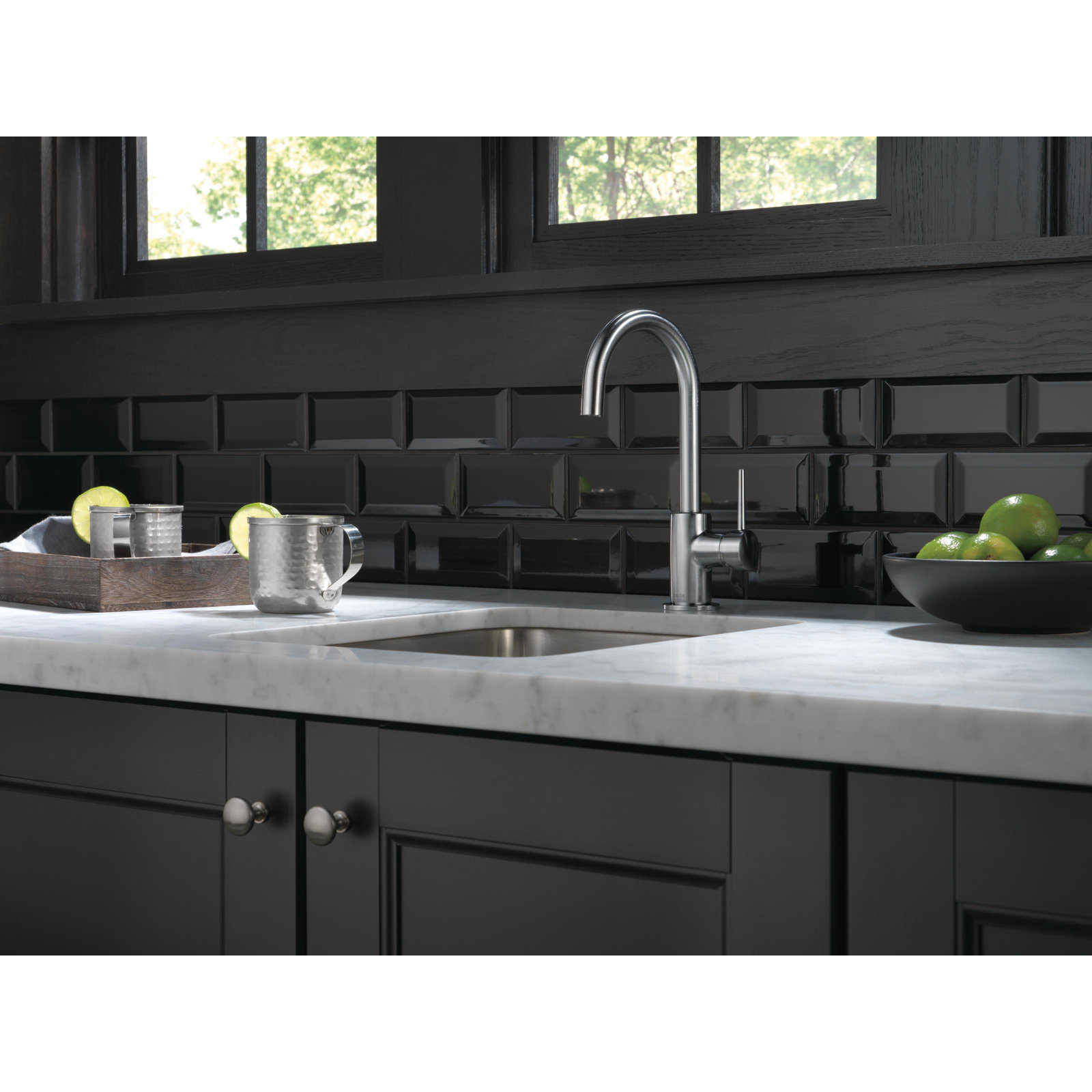 Trinsic Swivel Bar Faucet, Arctic Stainless