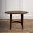 Atwood Round Table, Burnished Dark Oak