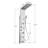 50'' Shower Panel with Fixed Shower Head