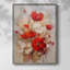 Reproduction encadrée FLORAL Series CCCCXVII - bois massif-1640344760