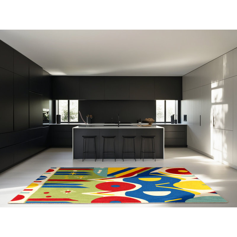 Vibrant Zing Rug, Rectangle 5' x 8'