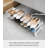Yamazaki Home Tower Yamazaki Home Two-Tier Rolling Shoe Rack – Low-Profile Metal Shoe Organizer On Wheels For Small Spaces, Under Bed Or Closet Storage, Holds Up To 8 Pairs, Modern Minimal Design, 8" - Steel --116662801