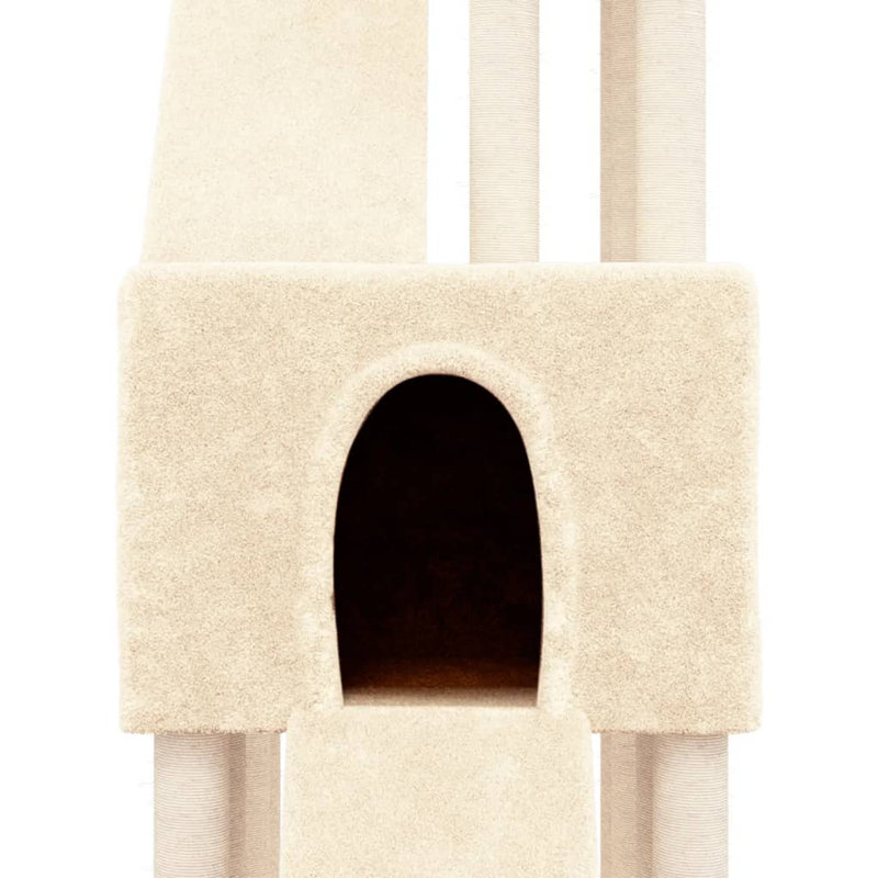 190cm Snell Cat Tree, Cream