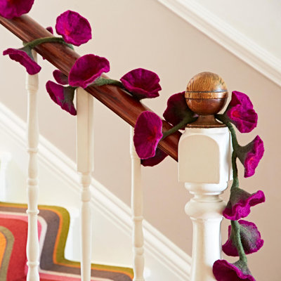 Felt Flower Garland