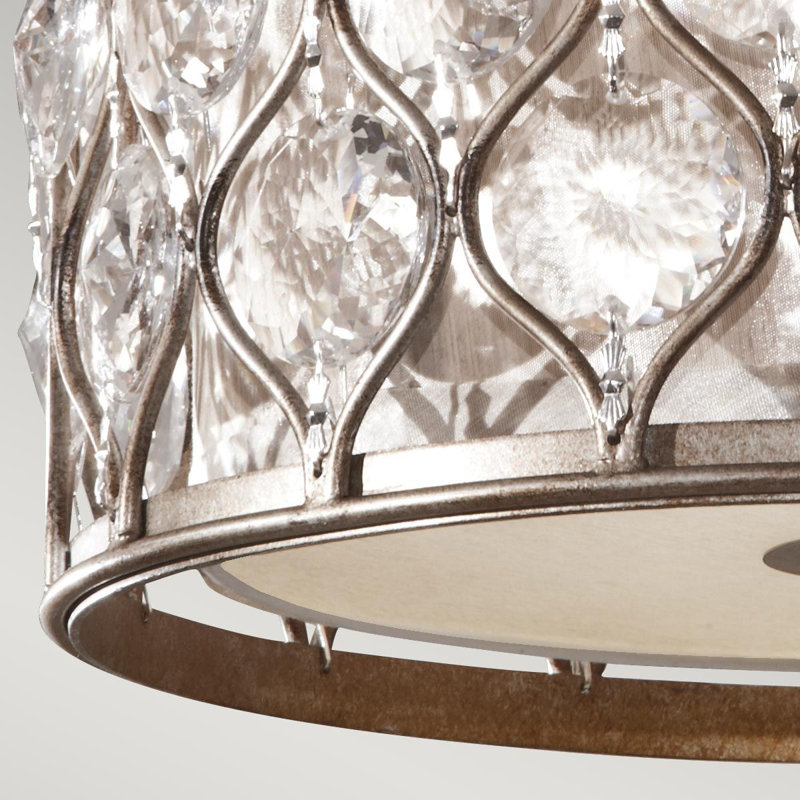 Alissa Fabric Flush Mount