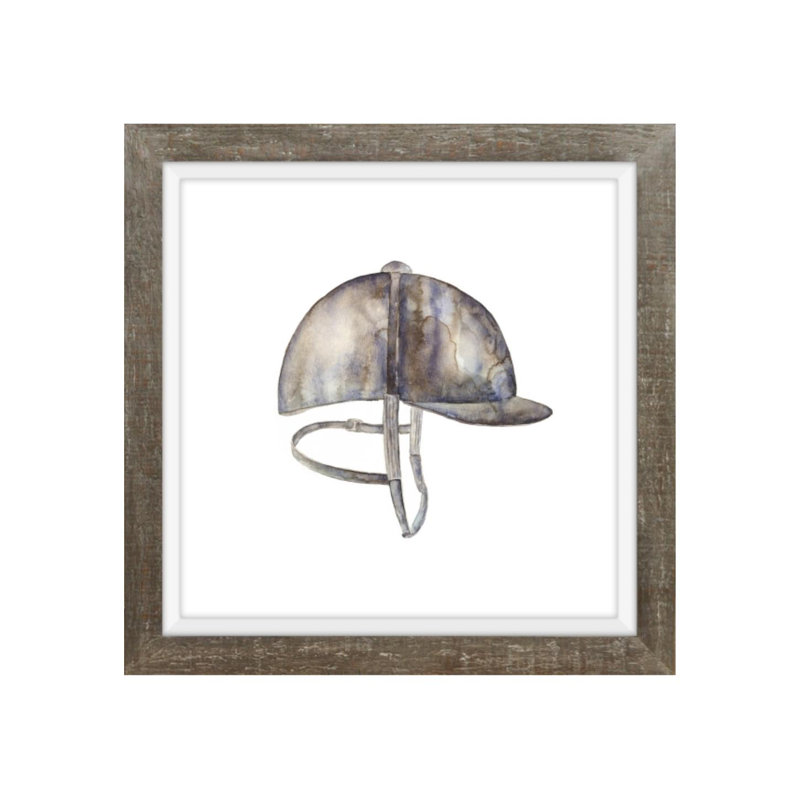 Horse Back Riding IV Print, Glass Coat, 30" H x 30" W x 1.5" D