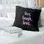 Live Laugh Love Quote Chalkboard Style Linen Pillow Cover-516136922-516136917