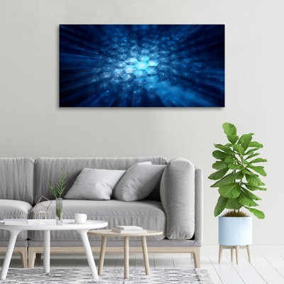 Crystals - Wrapped Canvas Print