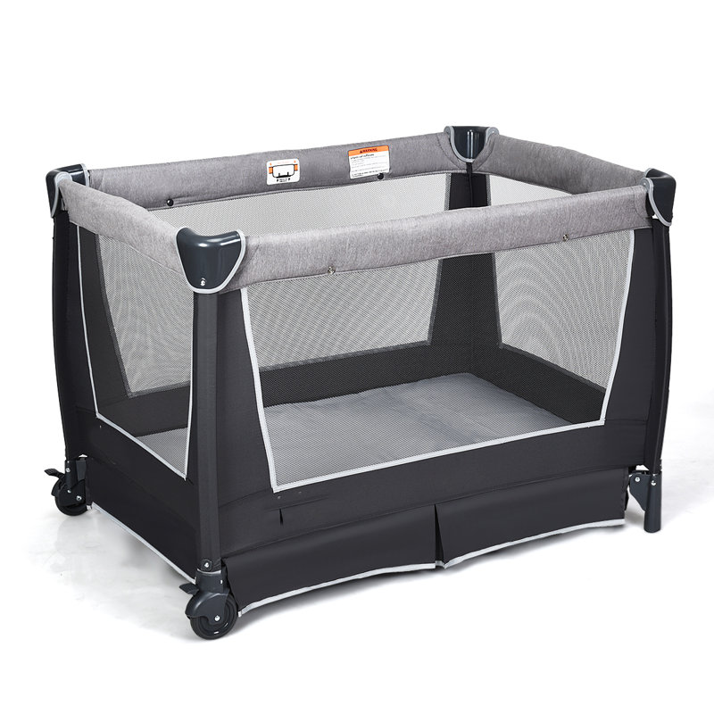 Cot Bed, Grey