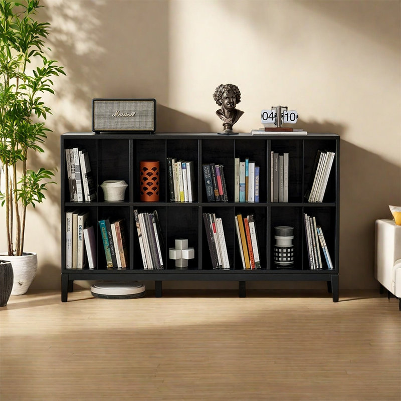 Bibliothèque légère de luxe noire