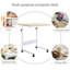 Adjustable Metal Base Computer Desk-1192190046