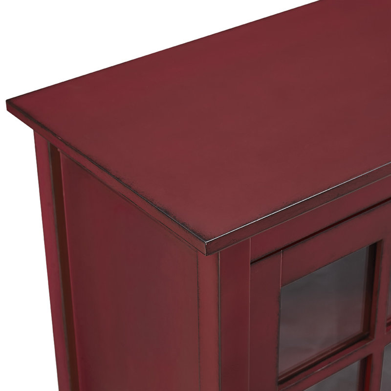Gylla 52" 2-Door TV Stand for TVs up to 55", Red