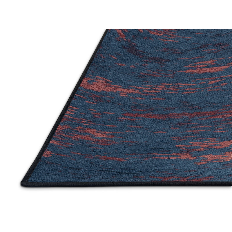 Tapis gris lavable à la machine, Carré 4 pi