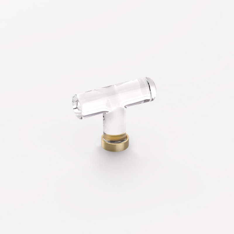 Bar Knob, Satin Brass