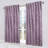  Leaves Pattern Machine Washable 100% Polyester Black Out Curtains with Back Tabs-103688501-103688498