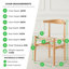 Auni Beech Wood and Rope Dining Chairs - Mid Century Modern Design & Responsibly Sourced