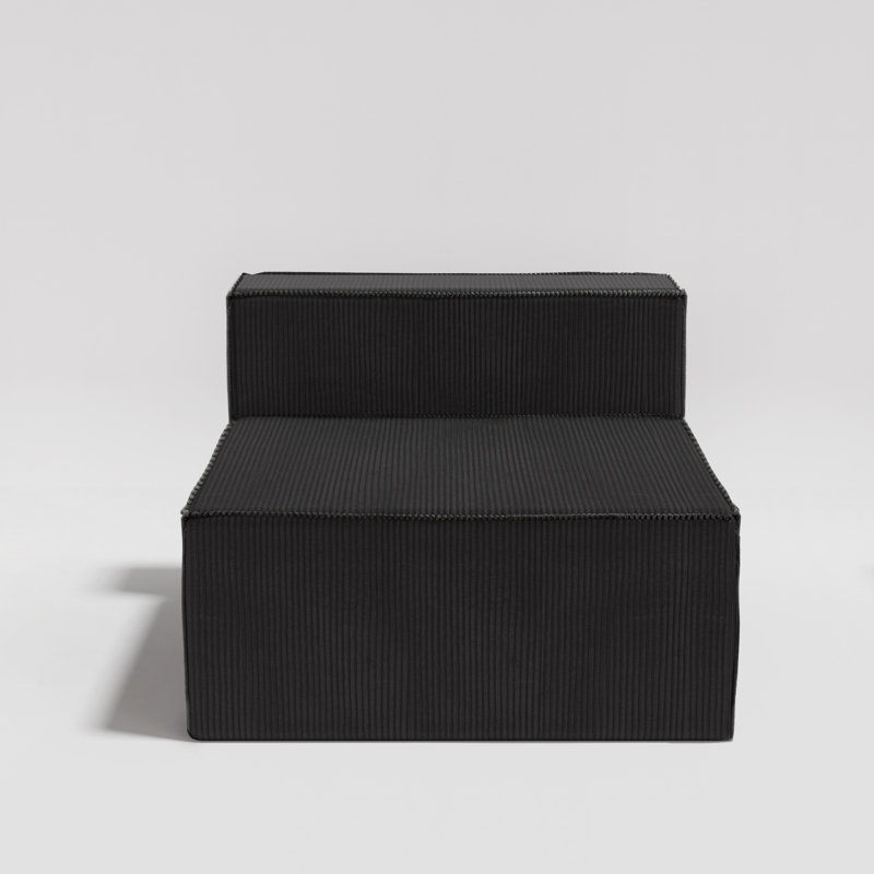 Canapé Corduroy, Black